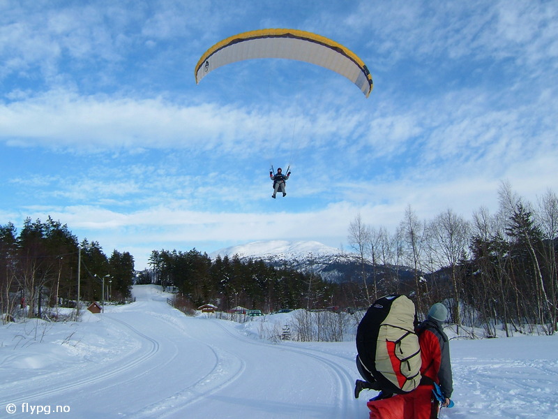 Paragliding Sogn skisenter