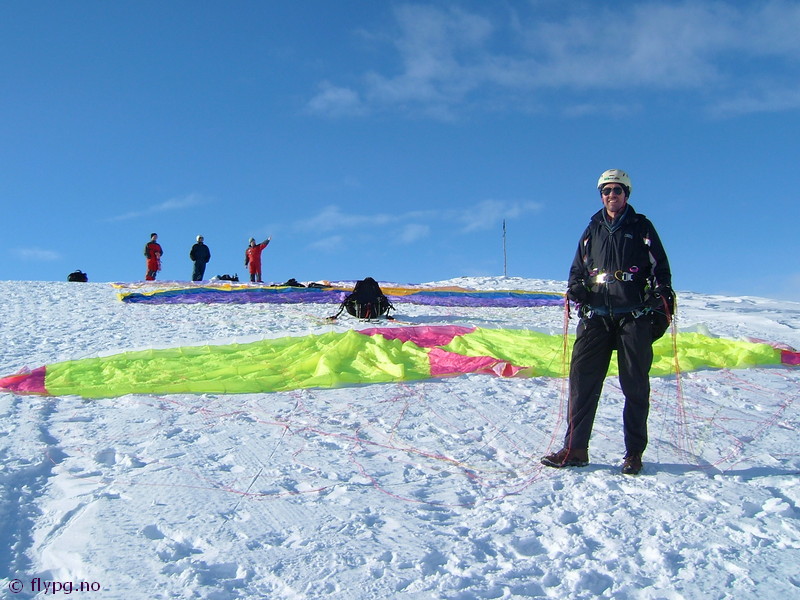 Paragliding Sogn skisenter